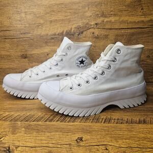 Converse Chuck Taylor All Star Lugged 2.0 A00871C Women's White Shoes US 10.5